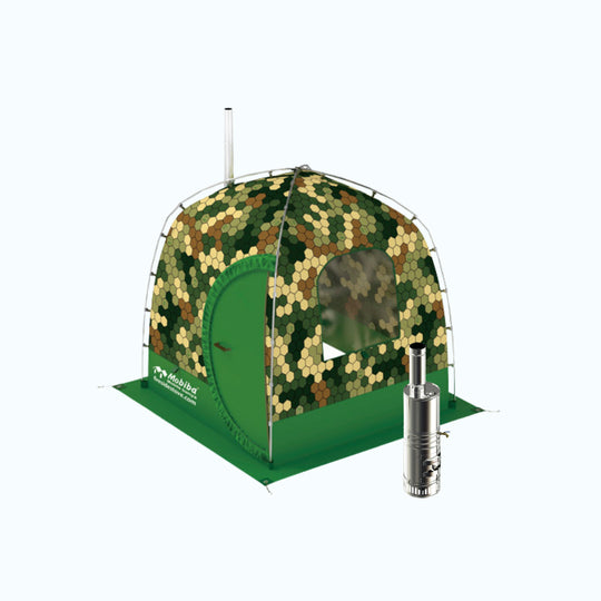 モビバ バックパックサウナ（ストーブ1台付） + 手ぶらセットの